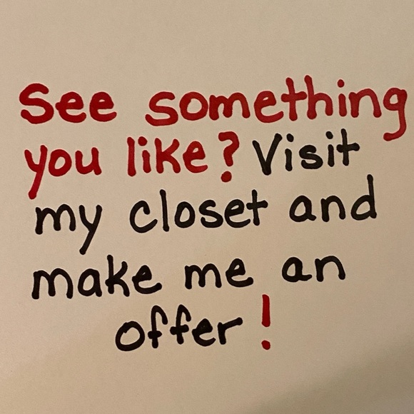 Make an Offer Shoes - Reasonable offers always welcome!